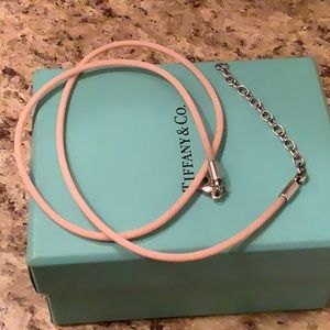 Tiffany & Co. Pink and Silver Necklace
